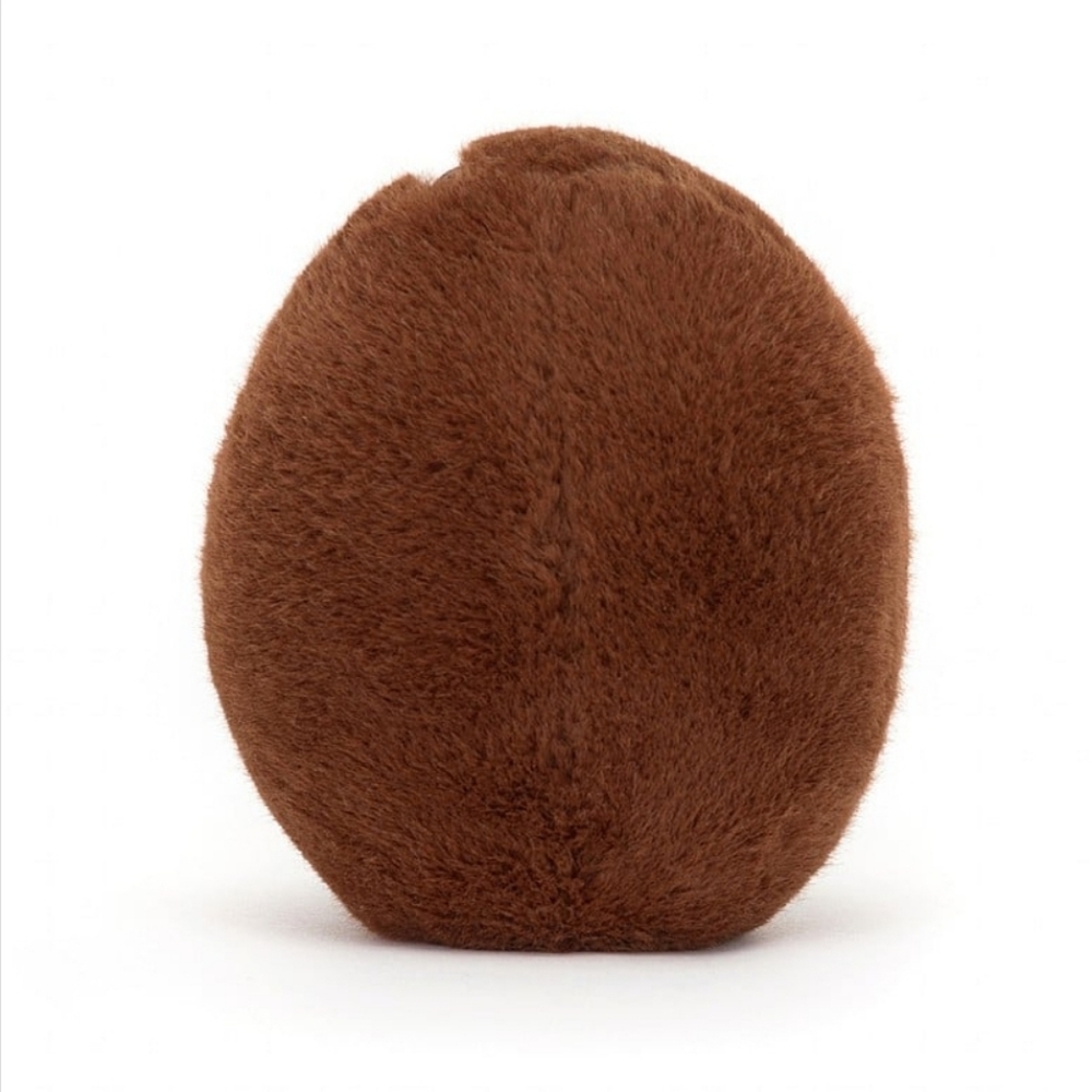 Jellycat Amuseable Coffee Bean 5x3" Soft & Plush NWT - Picture 3 of 6